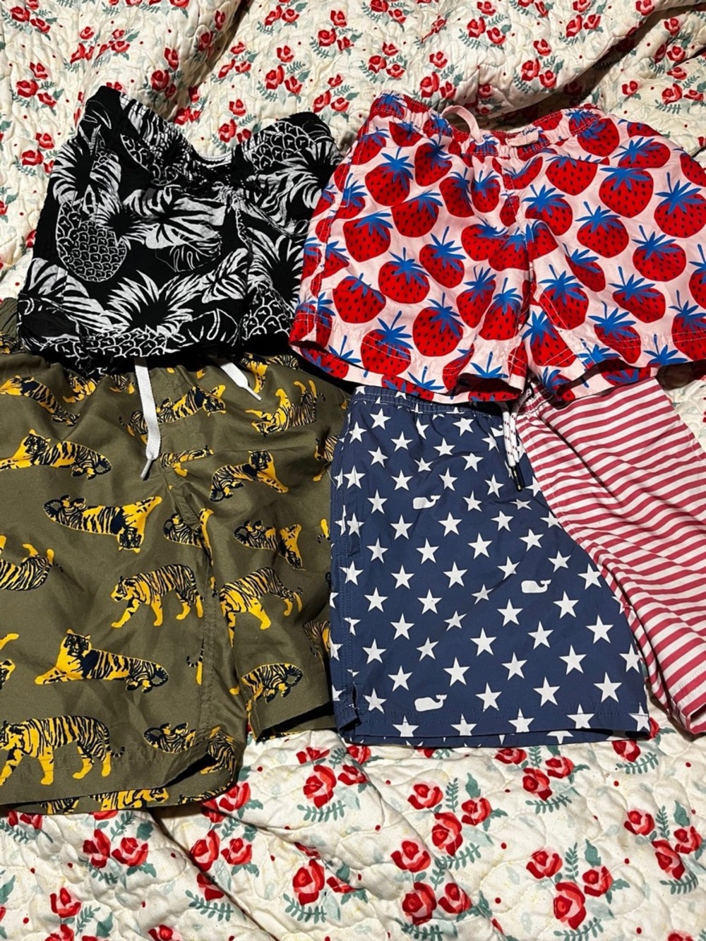 Boys size 6/7 swim trunks
